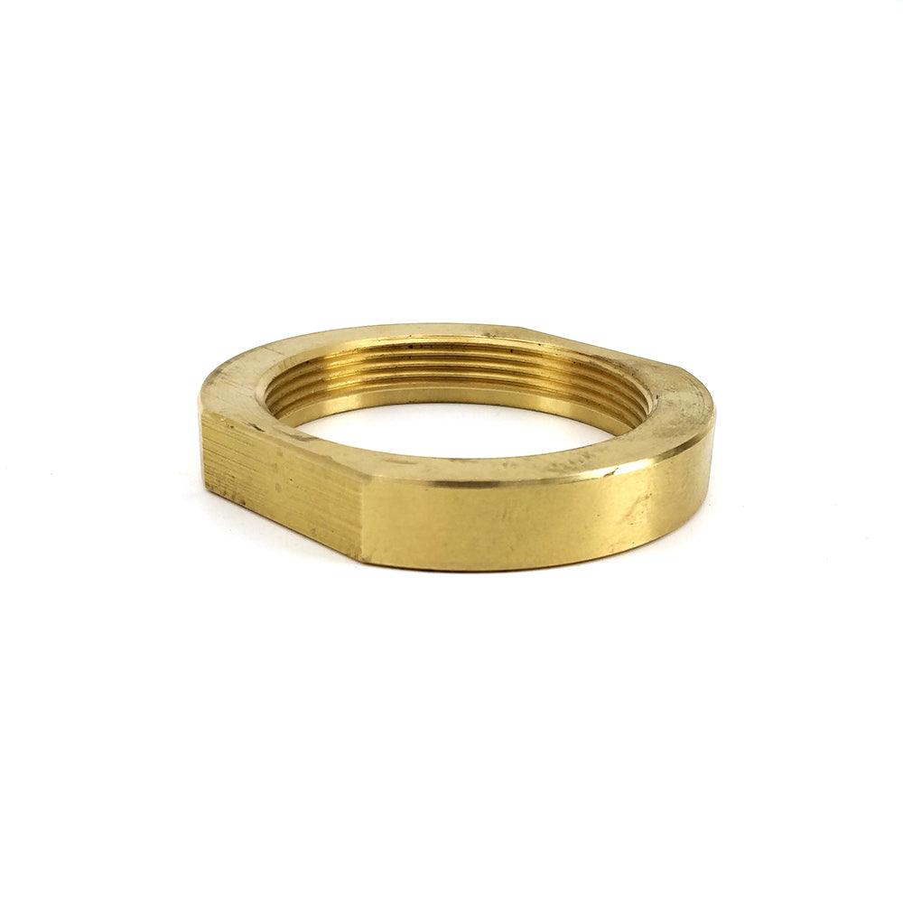 Replacement AlcoEngine lock nut, M47 thread, brass