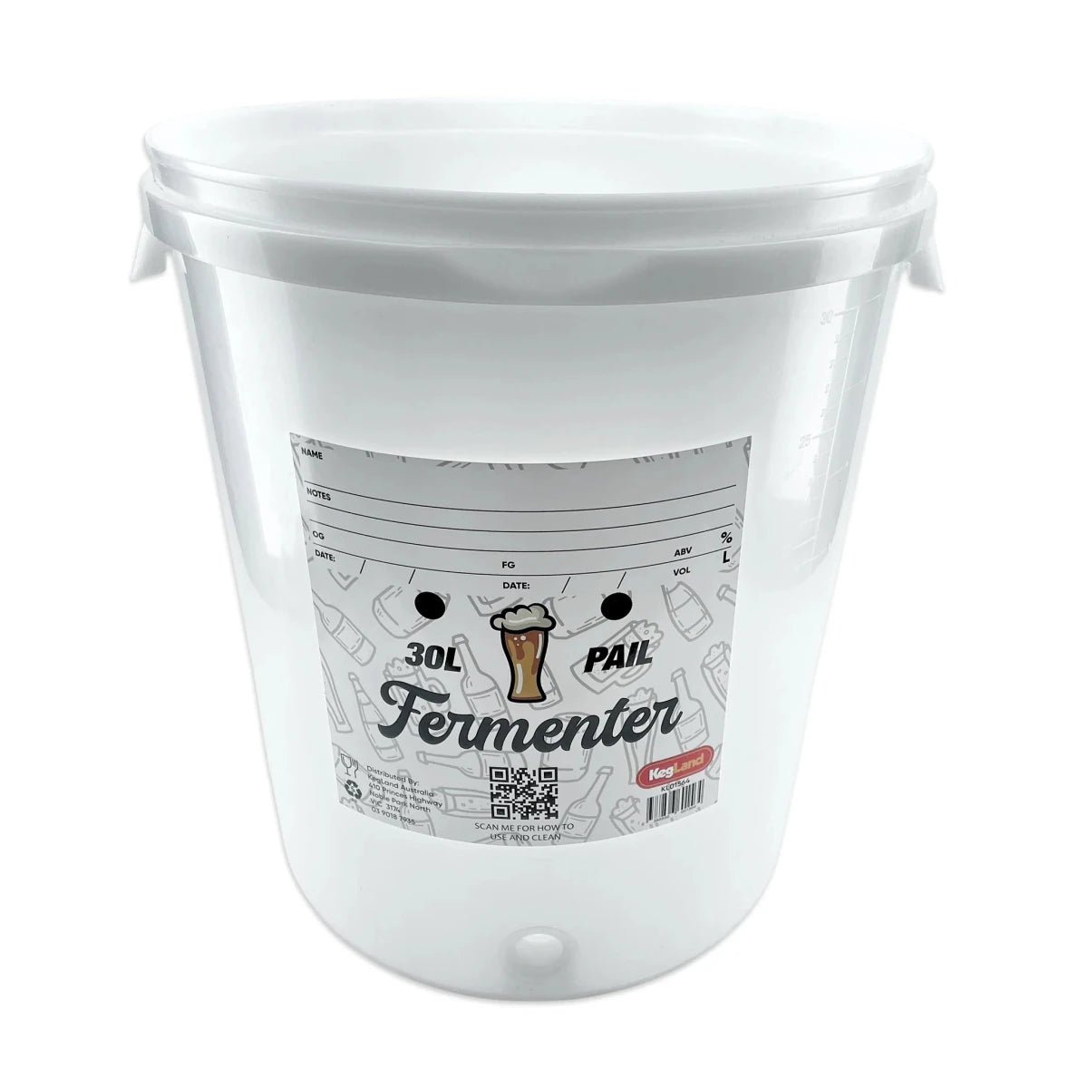 Replacement Bucket for 30L Pail Fermenter