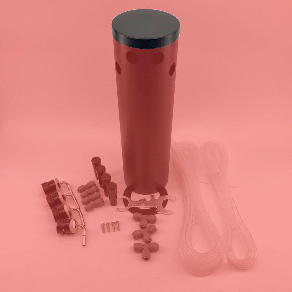 Replacement end cap for Black Phantom quad font
