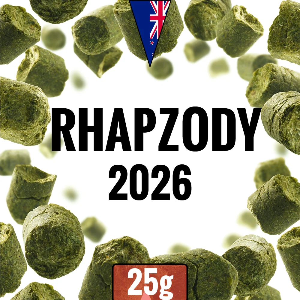 Rhapzody 25g pellet hops