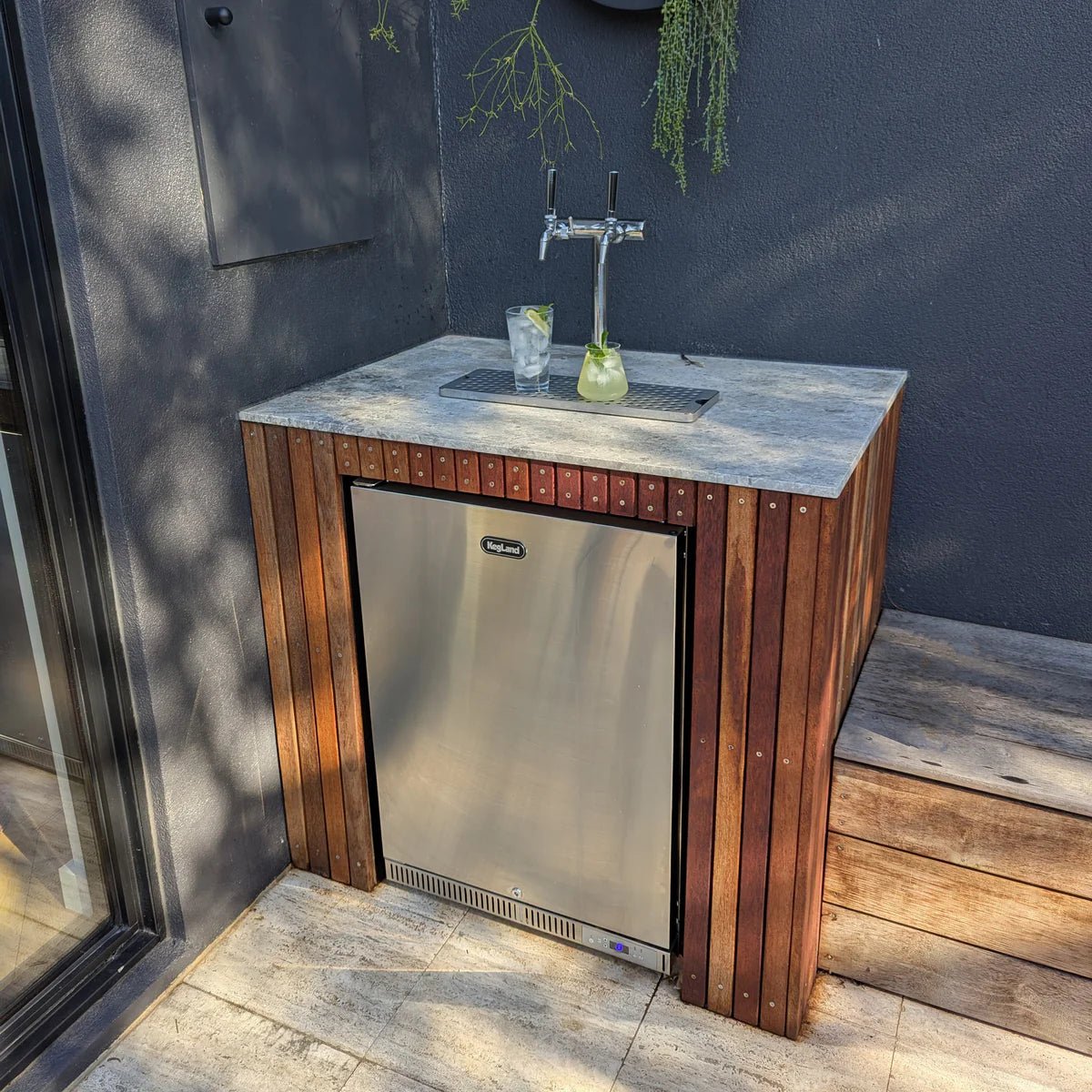 Series X.1 Undercover / Build In / Semi - Integrated Under Bench Kegerator Base Unit Keg Fridge - Distillery King Australia