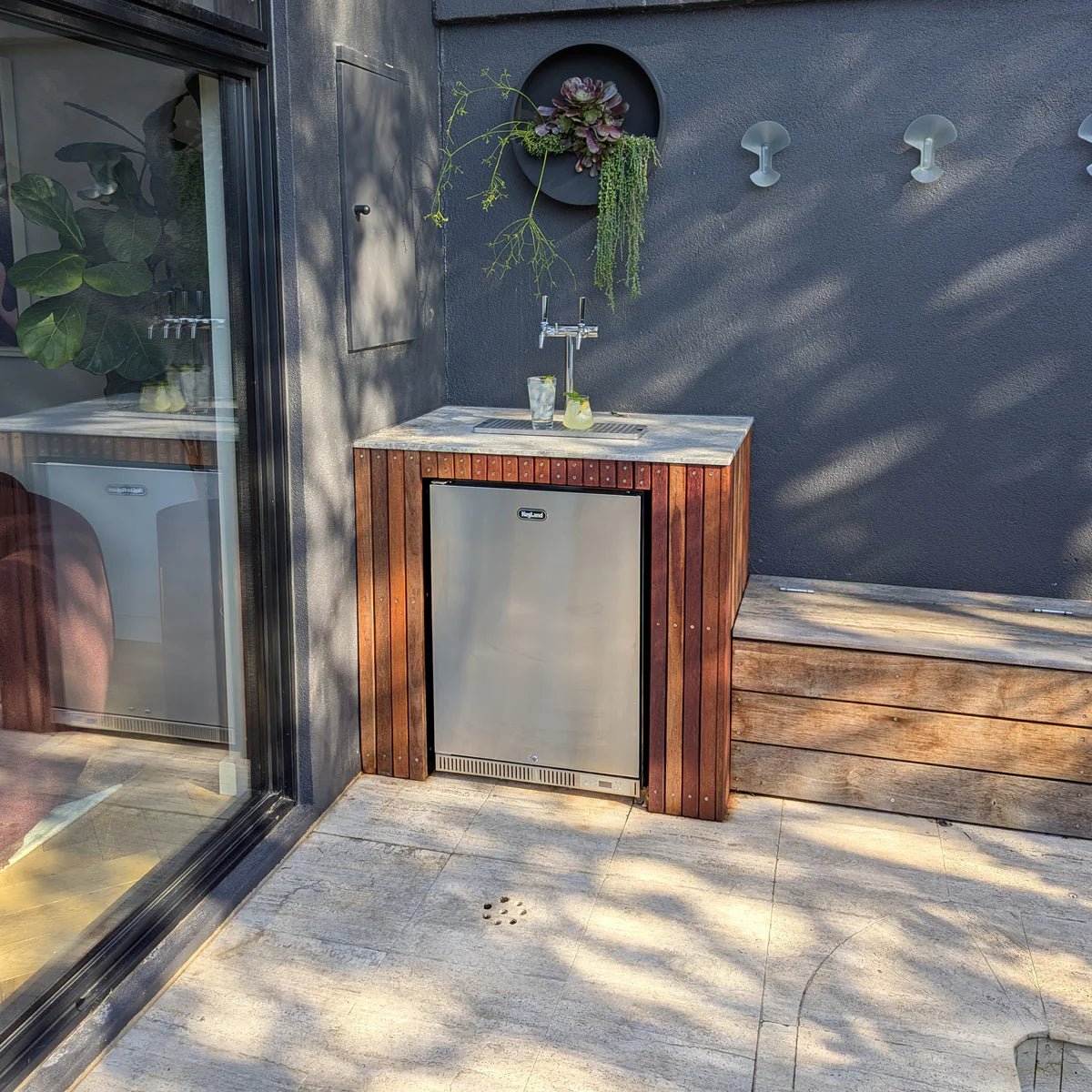 Series X.1 Undercover / Build In / Semi - Integrated Under Bench Kegerator Base Unit Keg Fridge - Distillery King Australia