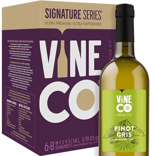 Signature Series Pinot Gris (Washington) - Wine Making Kit - Distillery King Australia