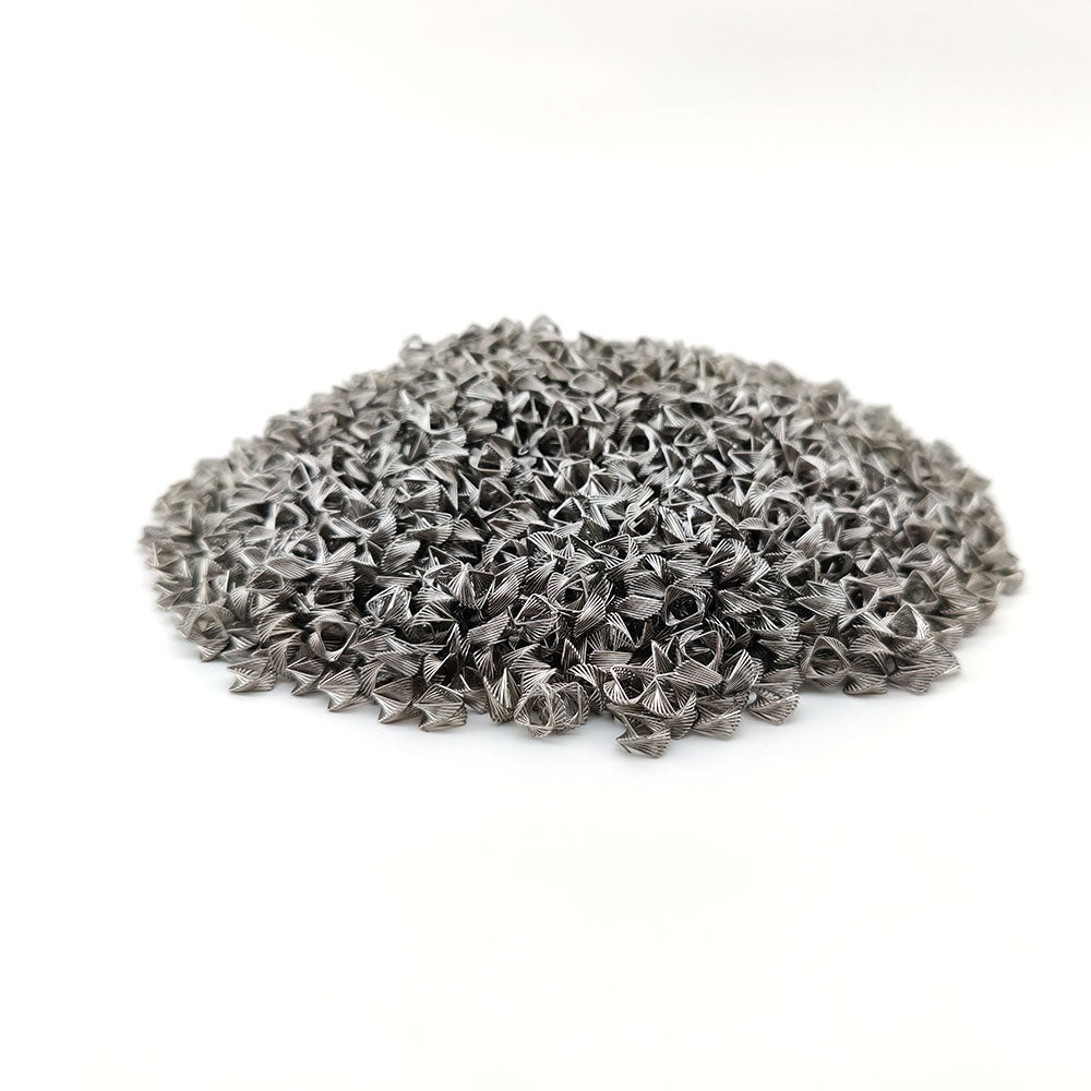 500g pack of spiral prismatic packing for reflux stills