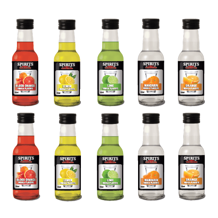Spirits Unlimited Fruit Vodka Citrus Promo 10 Pack