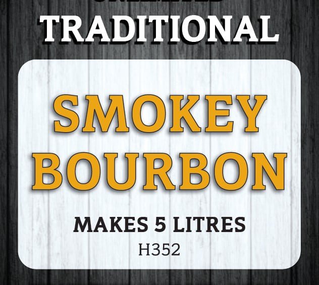 Spirits Unlimited Traditional Bourbon Smokey Essence Essence 50mL (Flavours 5L of Neutral Spirit) - Distillery King Australia