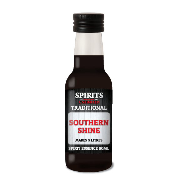Spirits Unlimited Traditional Southern Shine Essence 50mL (Flavours 5L of Neutral Spirit) - Distillery King Australia