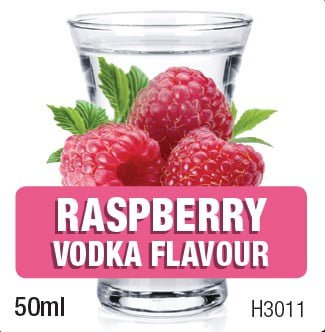 Spirits Unlimited Vodka Fruit Raspberry Essence 50mL (Flavours 1L of Neutral Spirit) - Distillery King Australia