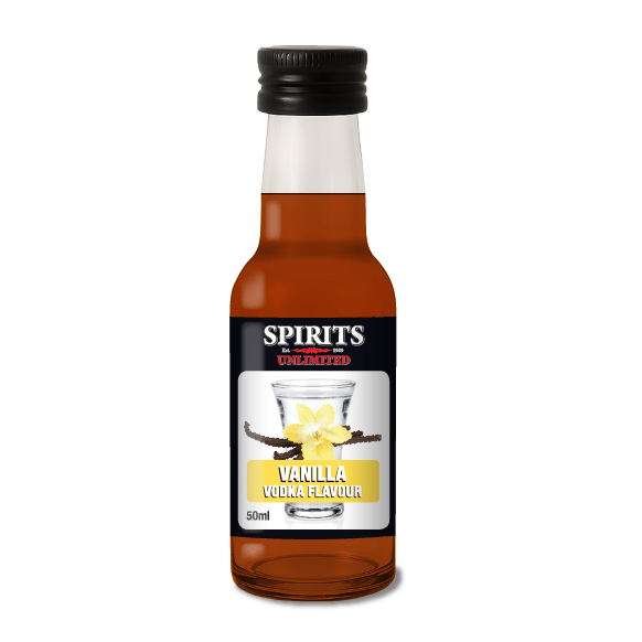 Spirits Unlimited Vodka Fruit Vanilla Essence 50mL (Flavours 1L of Neutral Spirit) - Distillery King Australia
