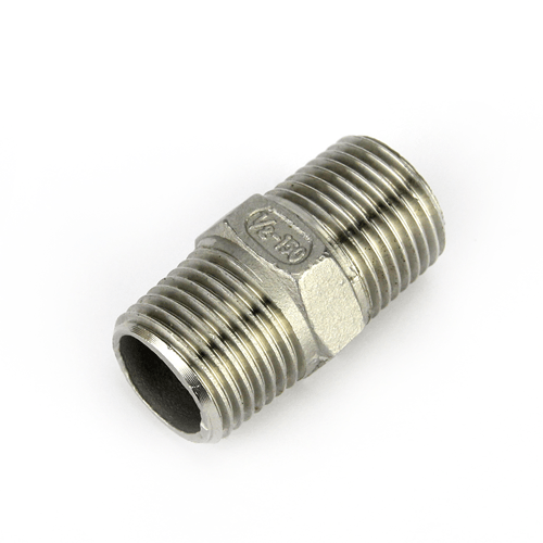 Stainless steel hex nipple 1/2 BSP