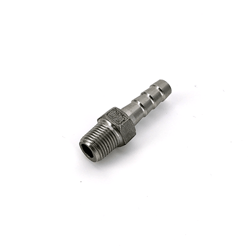 Stainless steel hosetail barb 1/8 BSP x 8mm