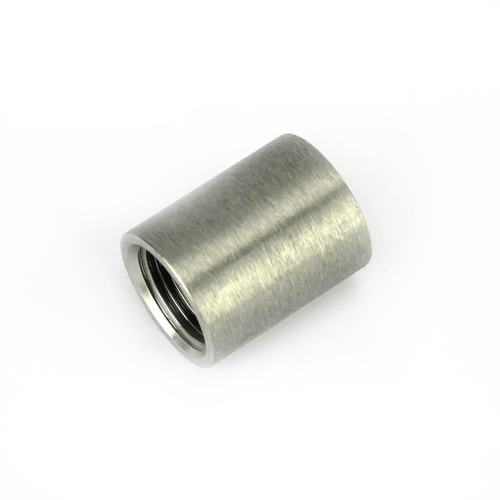 Stainless steel internal threaded pipe socket 3/8 BSP