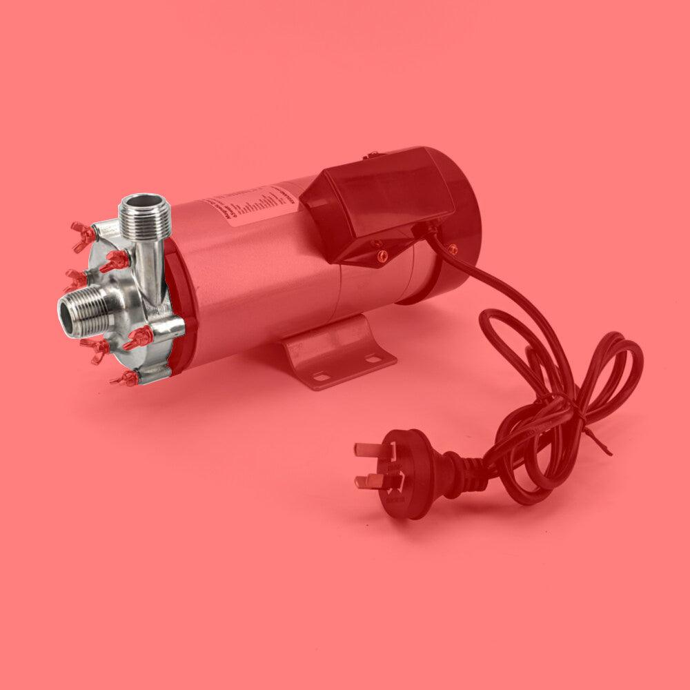 Stainless steel pump head for 65 watt magnetic drive pump