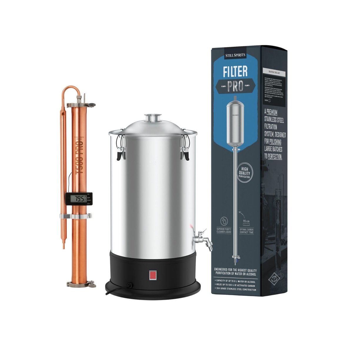 Still Spirits Create+ T500 Pro Distilling System & Filter Pro