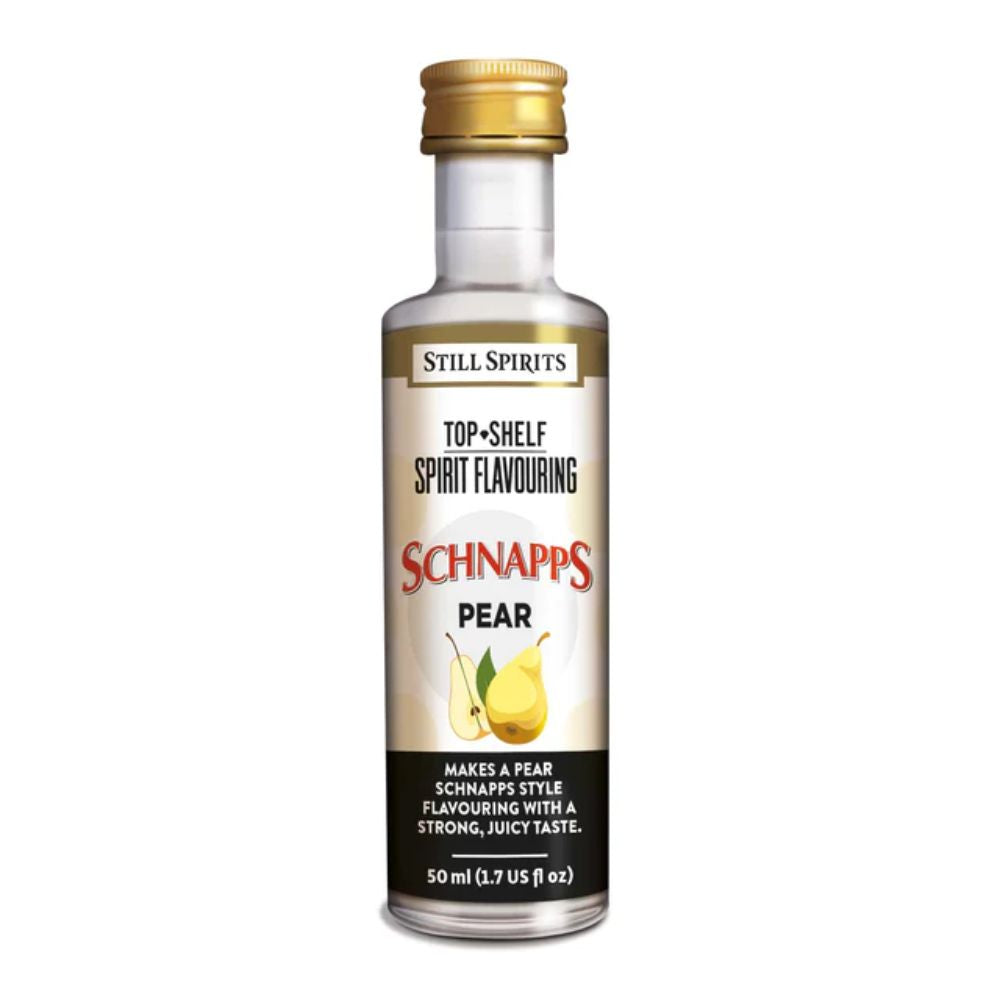 Still Spirits Top Shelf Pear Schnapps Spirit Flavouring 50mL