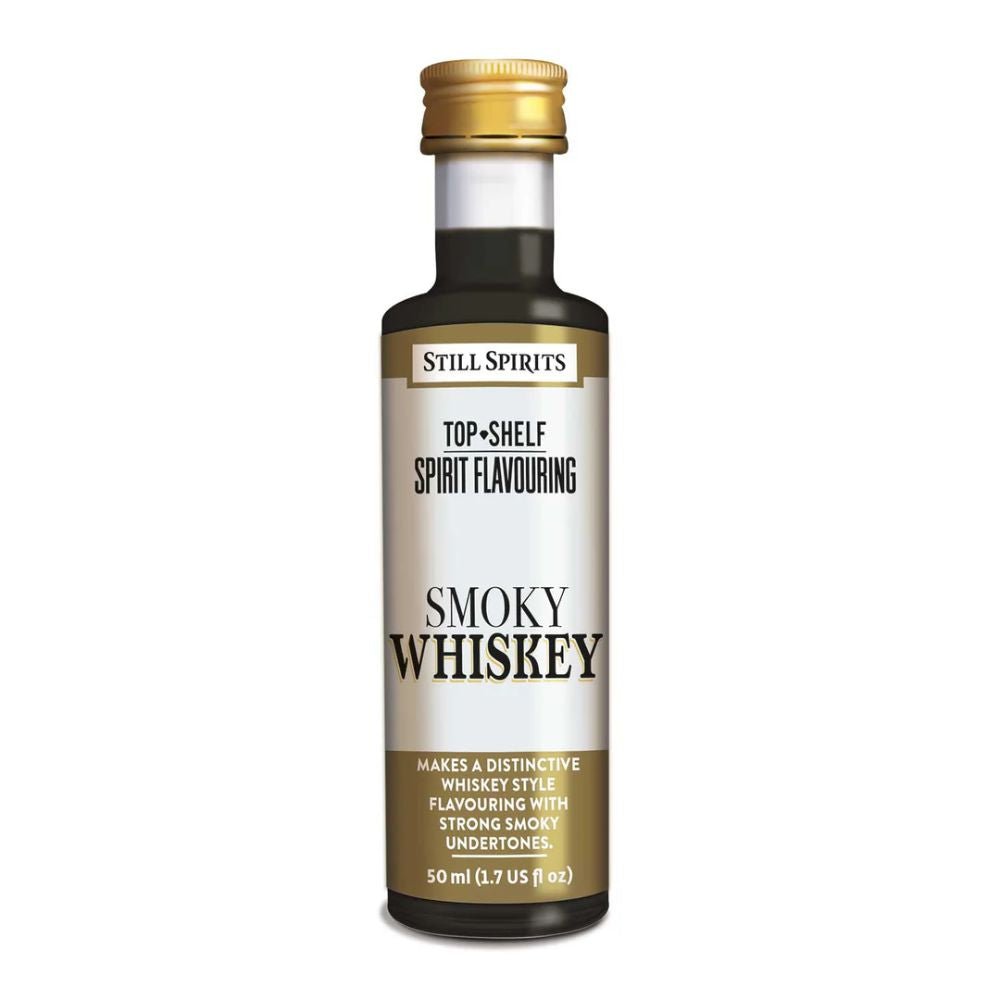 Still Spirits Top Shelf Smokey Whiskey Spirit Flavouring 50mL