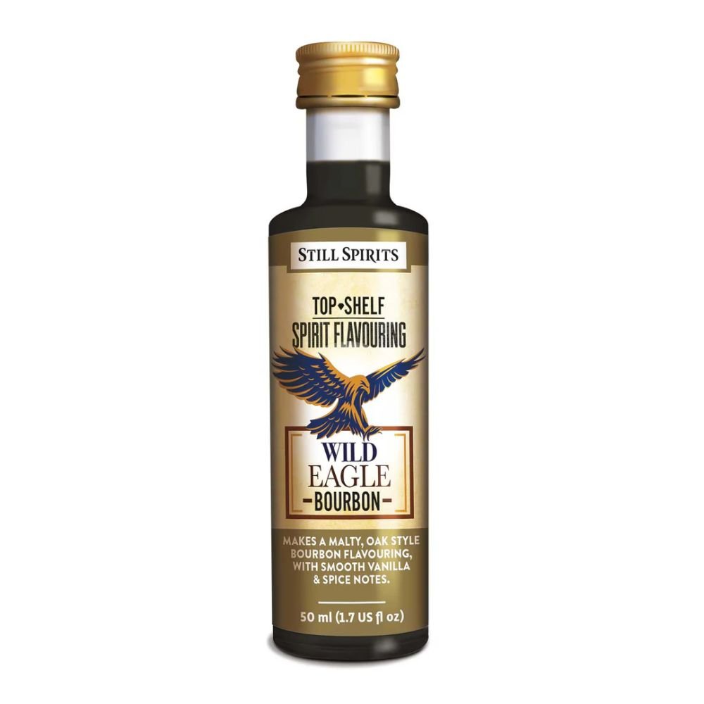Still Spirits Top Shelf Wild Eagle Bourbon Spirit Flavouring 50mL
