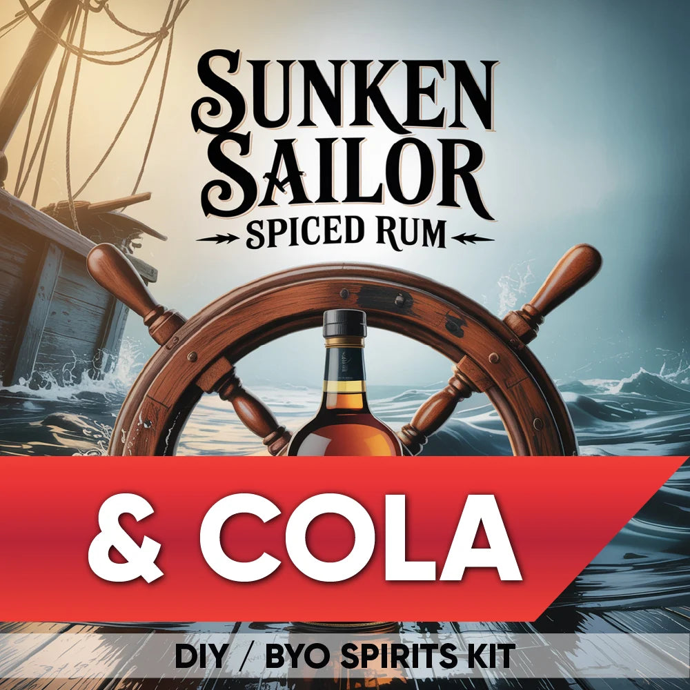 Sunken Sailor Spiced Rum and Cola DIY BYO spirits keg kit