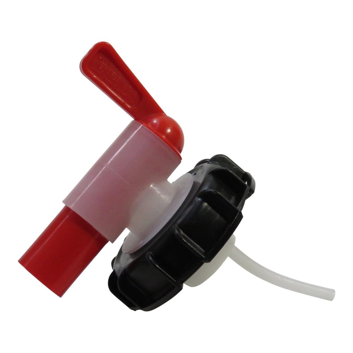 Tap in cap for 20L cubes and drums