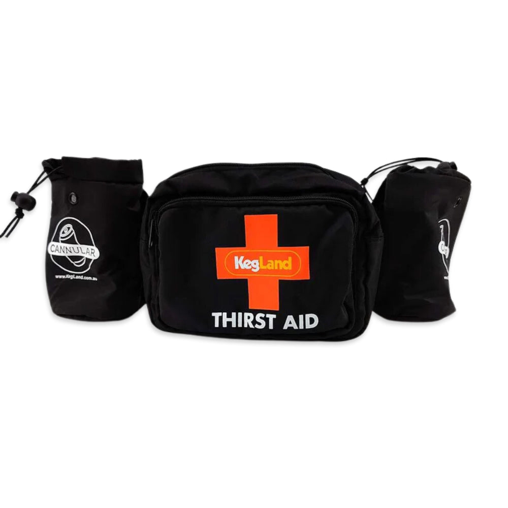Thirst Aid Action Satchel bum bag for beer
