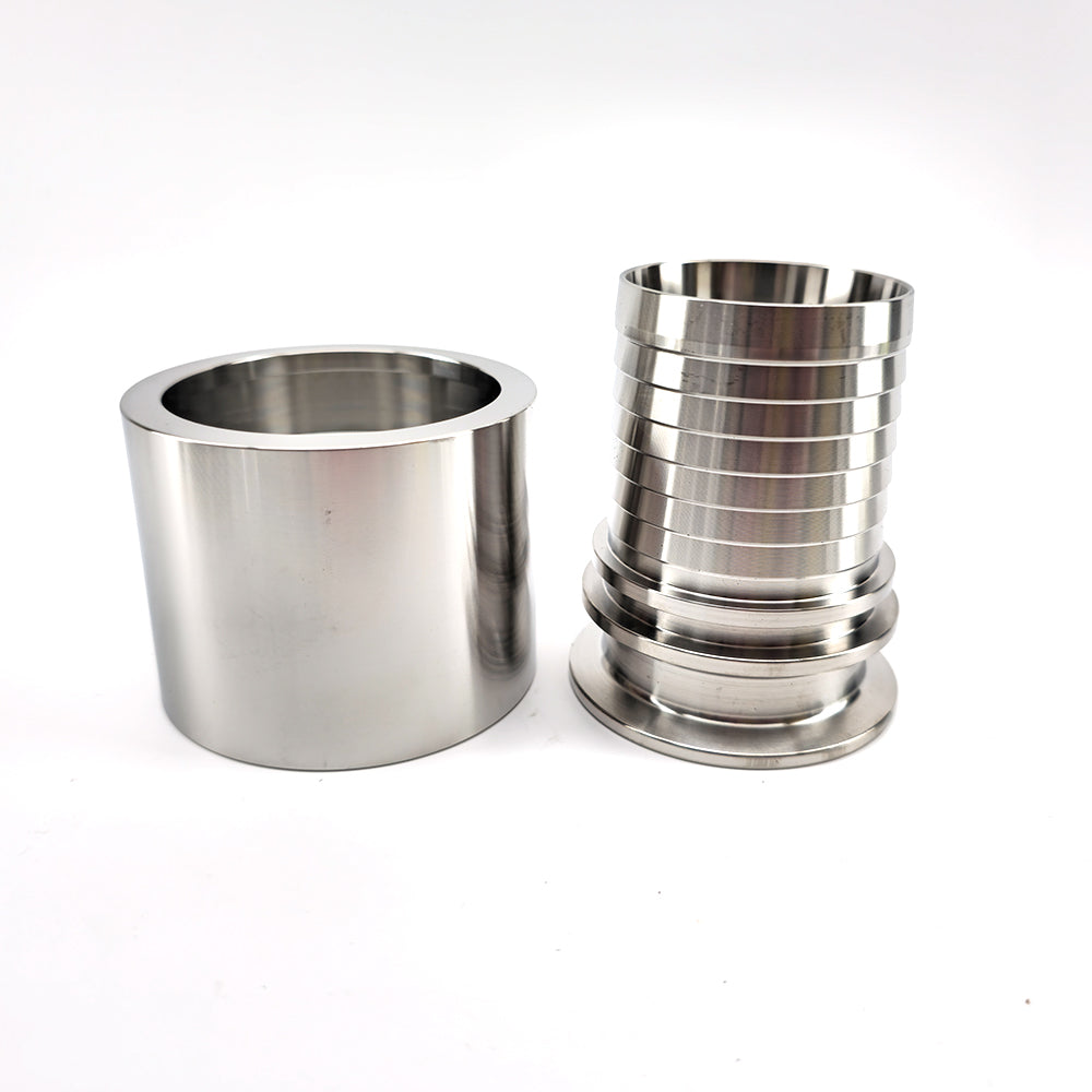 50mm hose barb 2 inch TC swage crimp collar