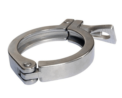 Triclover 1.5 inch stainless steel tri-clamp
