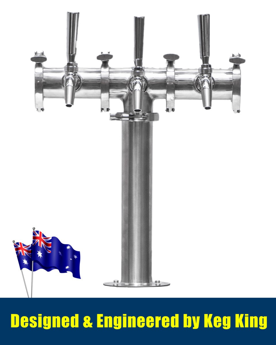Modular Beer Tower Font - Triple Tap