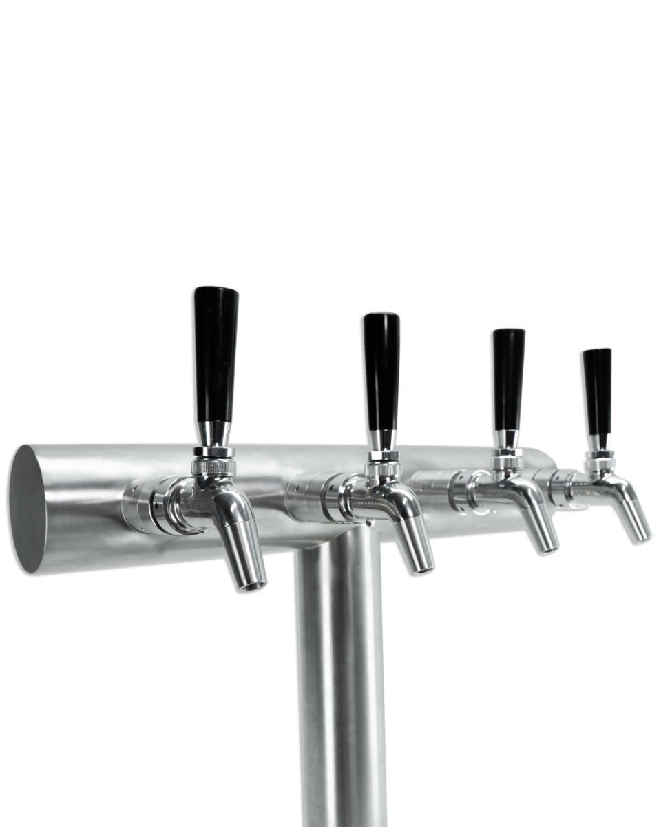 Ultra T FasTap quad 4 tap T-bar beer tower