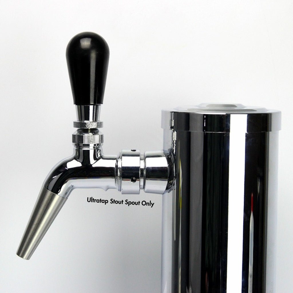 UltraTap stout and nitro beer spout fitted to a tap