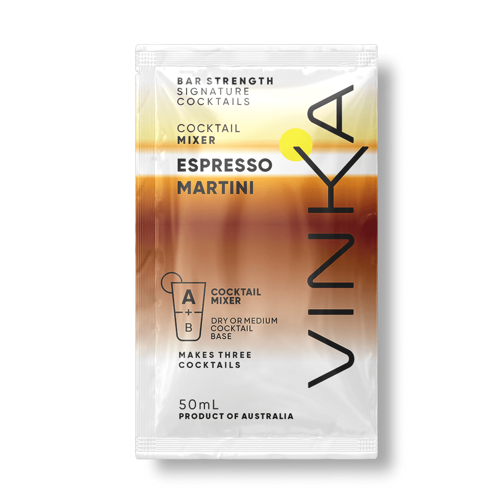 VINKA Espresso Martini cocktail mixer sachet