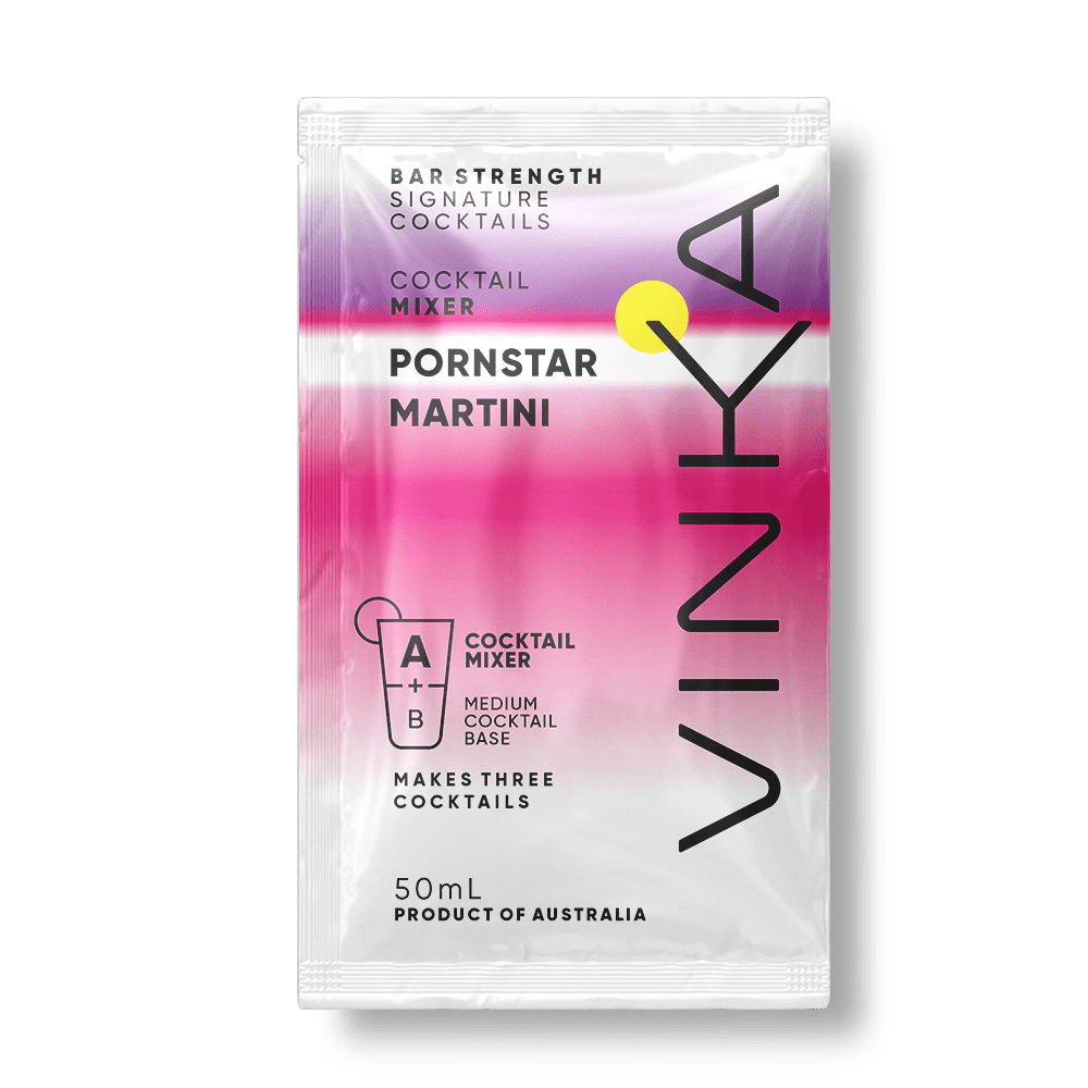VINKA Pornstar Martini cocktail mixer sachet