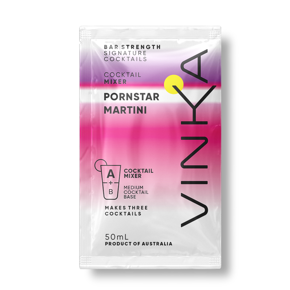 VINKA Pornstar Martini cocktail mixer sachet