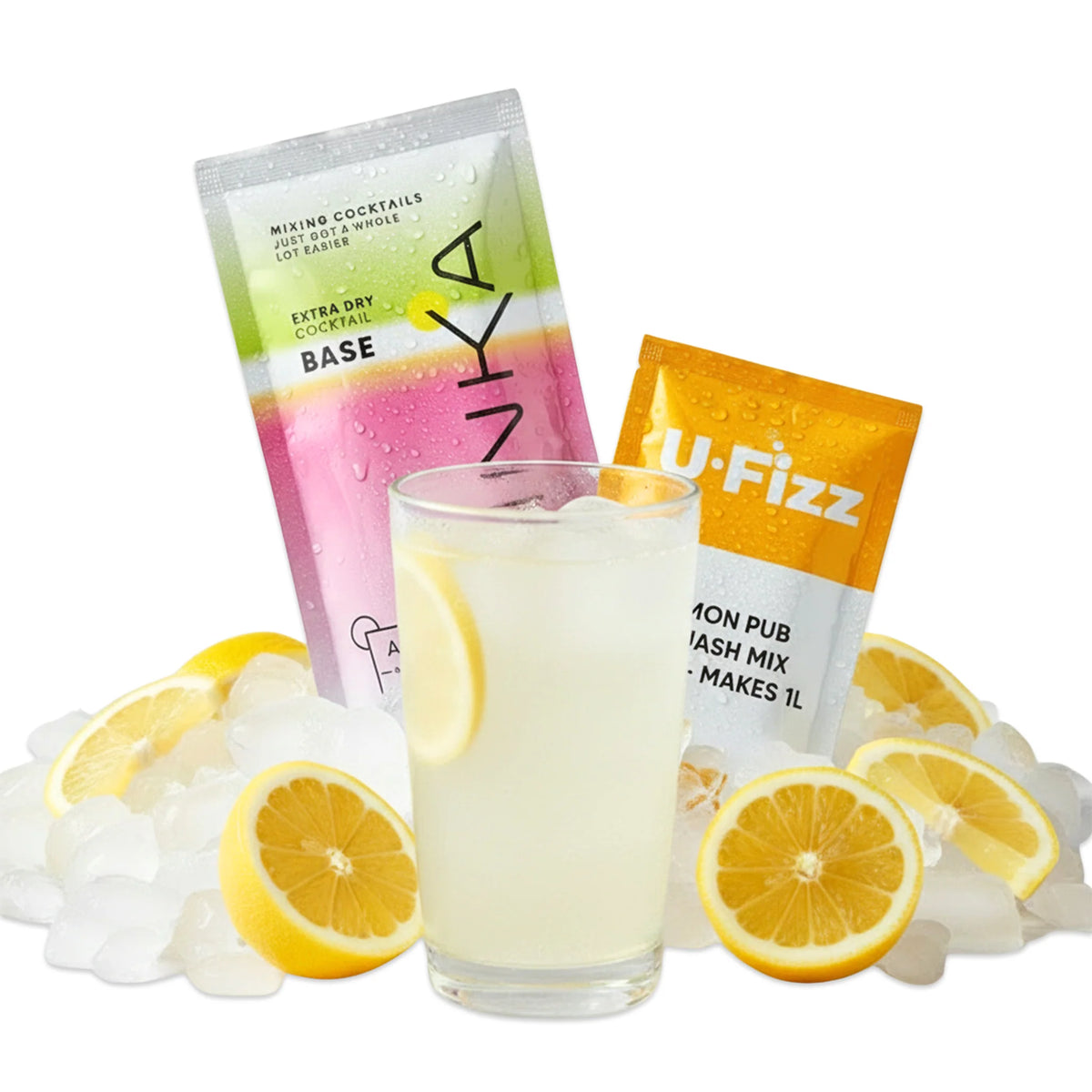 VINKA U-Fizz natural lemon pub squash 1L kit
