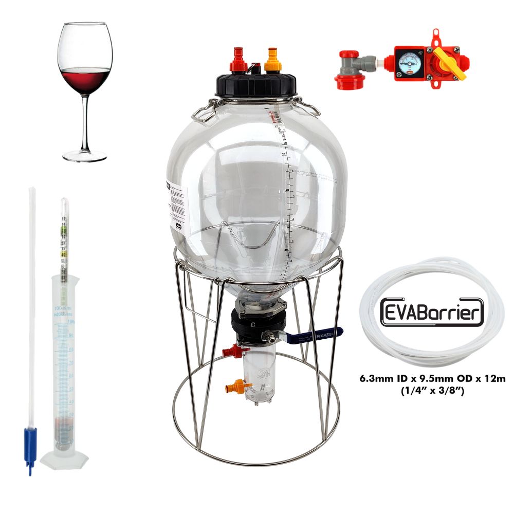 Wine Making Starter Kit Tri Conical FermZilla fermenter