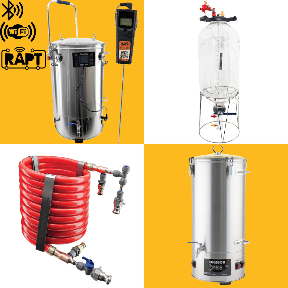 Zilla Mega Deal BrewZilla 65L and FermZilla Tri-Conical Bundle
