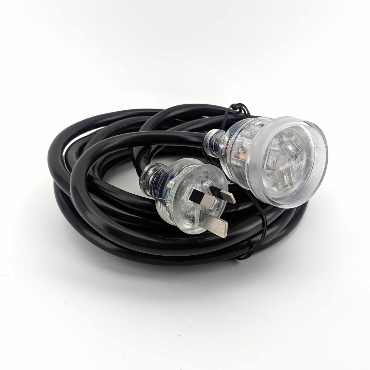 15 amp (2.0mm) Extension Lead 5m (with LED Light) (Australian Plug) - Distillery King Australia