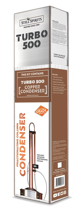 CRAFT STARTER PLUS KIT with Next Generation Still Spirits Turbo 500 (T500) Copper Condenser & Alembic Pot Condenser Distillery Kit