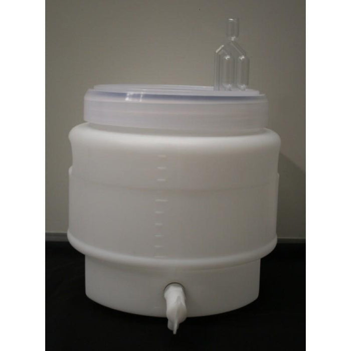 Carboy Fermenter 15L - Ampi Style with Tap and Airlock