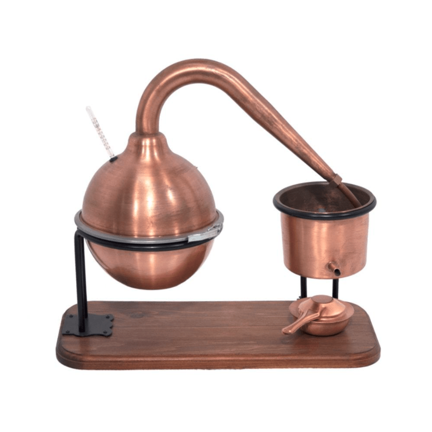 Distiller “ROMEO” Luxury Copper Still 2L Essential Oils Distiller Italian Made Direct Import