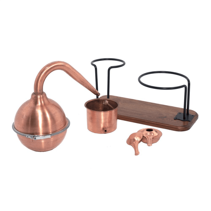 Distiller “ROMEO” Luxury Copper Still 2L Essential Oils Distiller Italian Made Direct Import