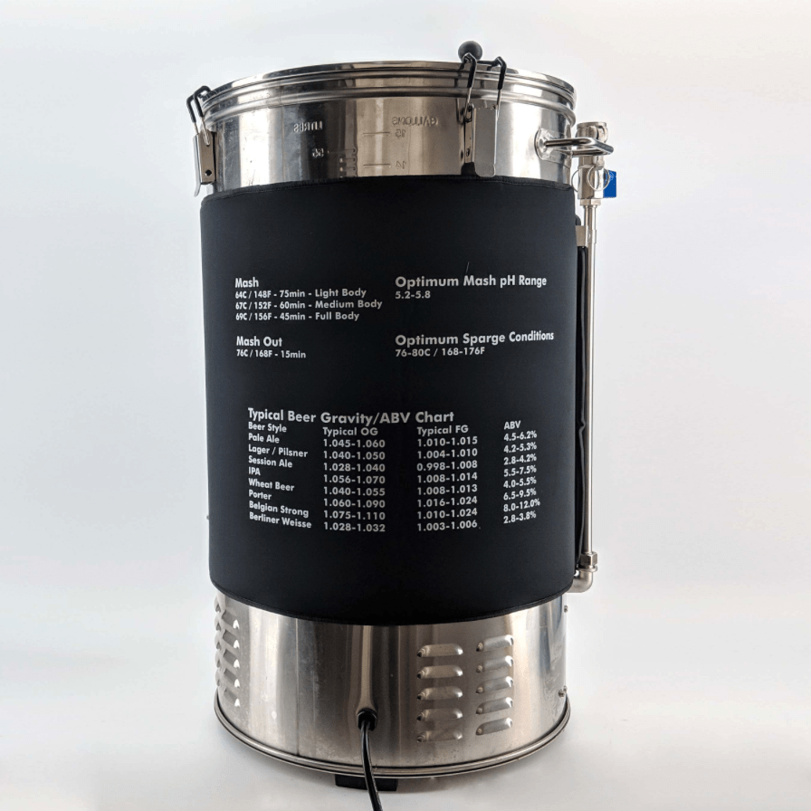 Brewzilla 65L Jacket (Super Thick Neoprene - also Compatible With 65L Digiboil) - Distillery King Australia