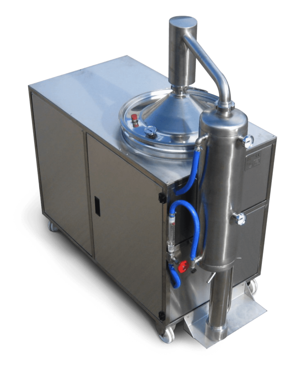 Drago Pro Distiller 150L - 250L Essential Oils Distiller Italian Made Direct Import - Distillery King Australia