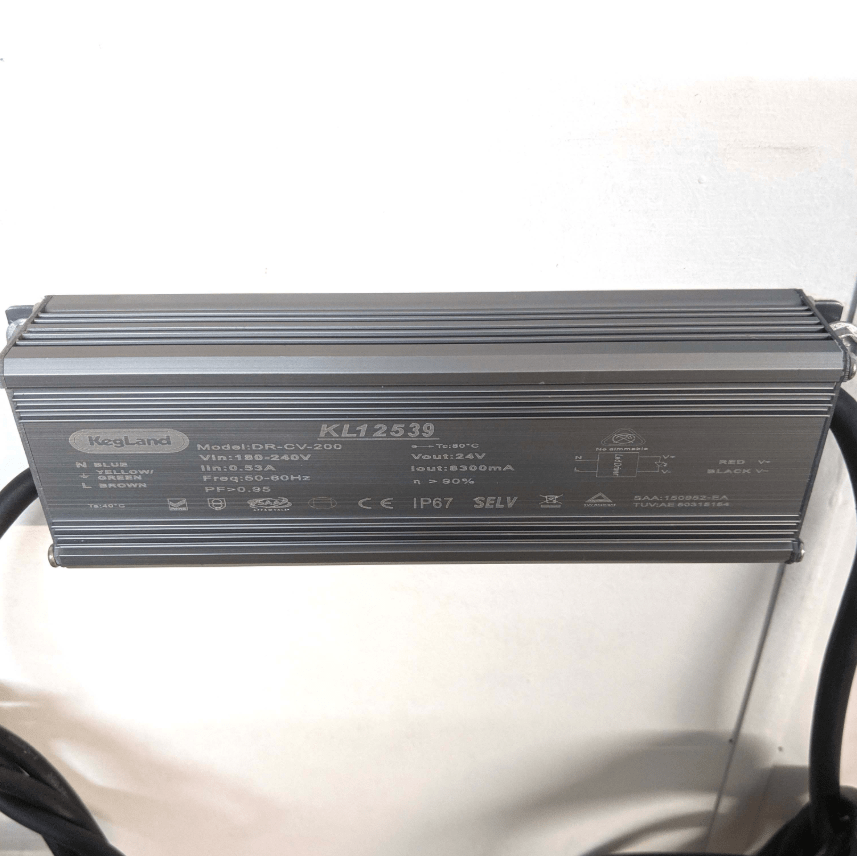 For MANUAL Cannular - 24V DC Power Supply (240V AC 50/60HZ) - With Anderson Plug - High Amp Current - Distillery King Australia
