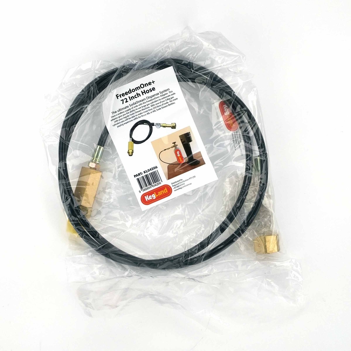 FreedomOne Sodastream Adapter Hose MKII - 72 Inch - Distillery King Australia