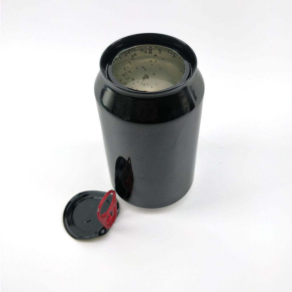 Full Aperture Aluminium Disposable Beer Cans (Empty) - Black Skin With B64 Lids (300 Units x 330mL OR 207 Units x 500mL) - Distillery King Australia
