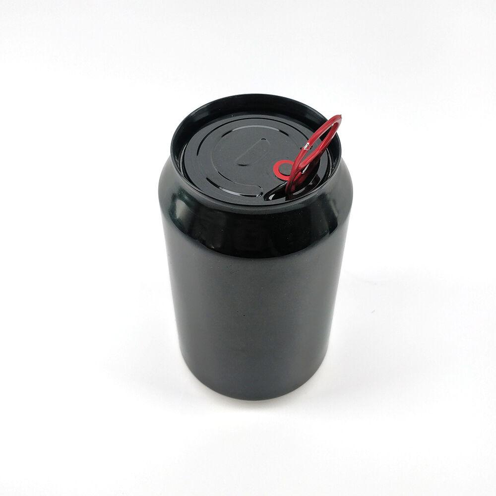 Full Aperture Aluminium Disposable Beer Cans (Empty) - Black Skin With B64 Lids (300 Units x 330mL OR 207 Units x 500mL) - Distillery King Australia