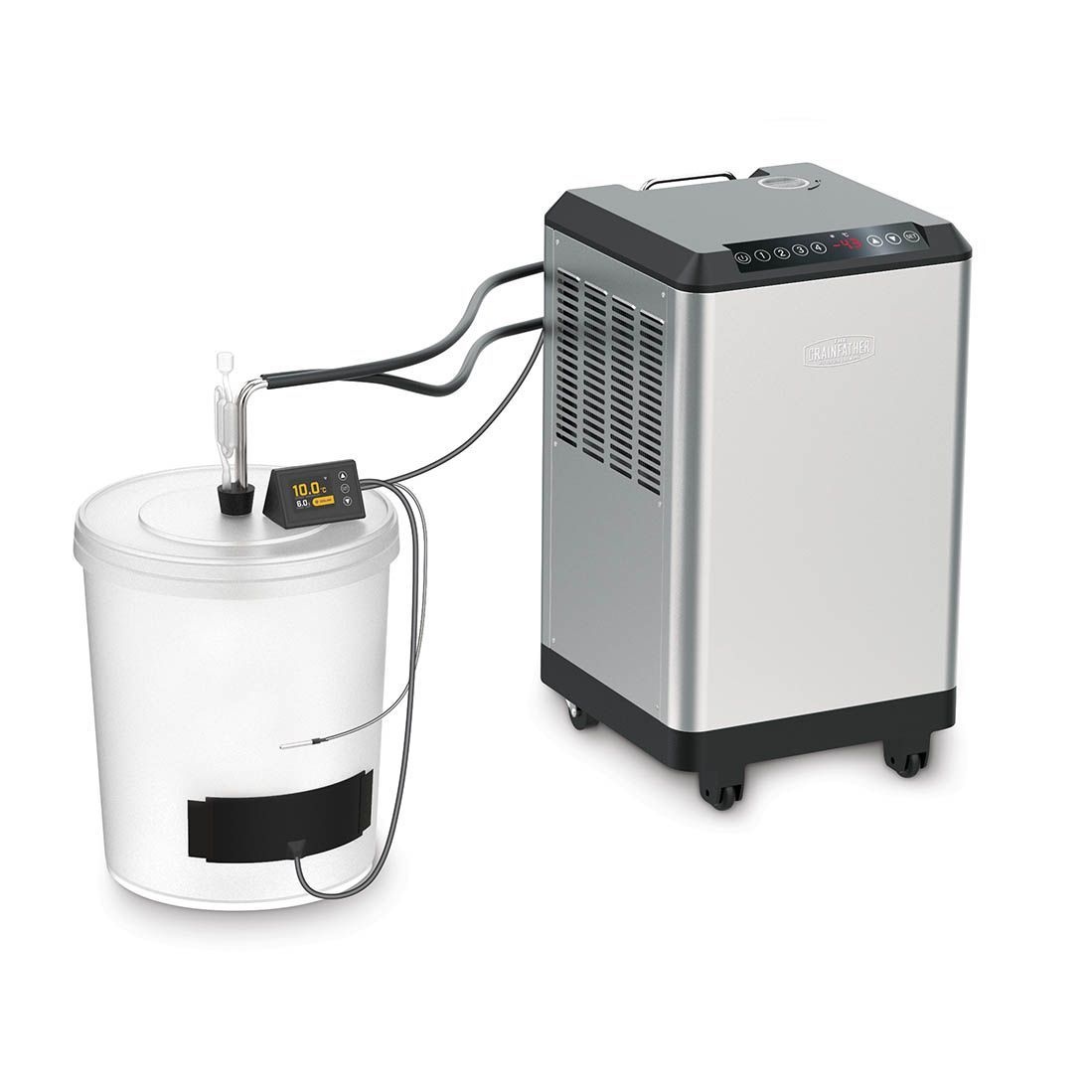 Grainfather Glycol Chiller with 30L Total Volume Plastic Fermenter & Adapter Kit - Distillery King Australia