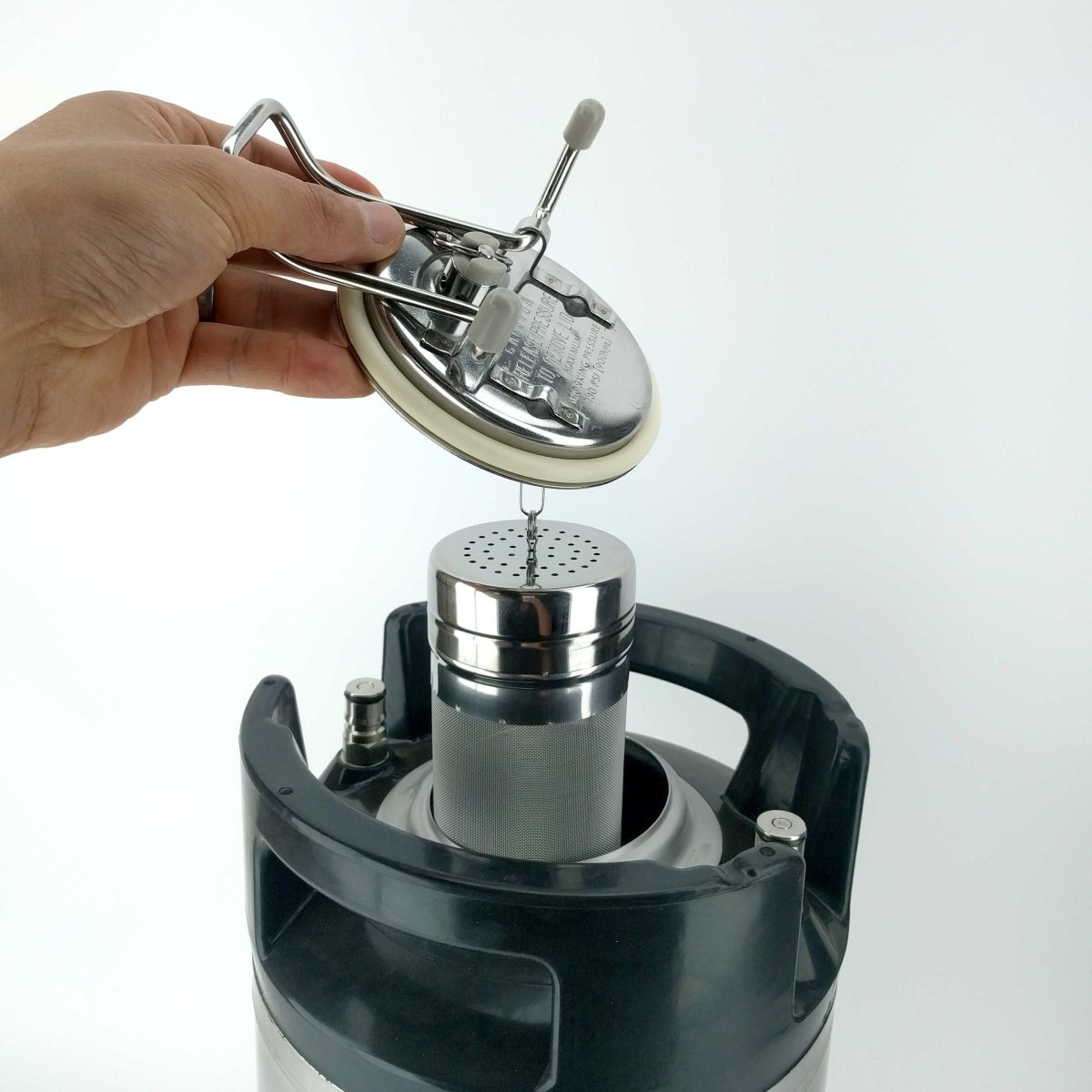 Keg 9.5L Single Handle Ball Lock Premium Brand New - Distillery King Australia