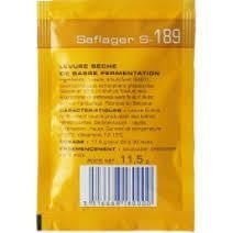 Saflager S - 189 Yeast (11.5g) - Distillery King Australia