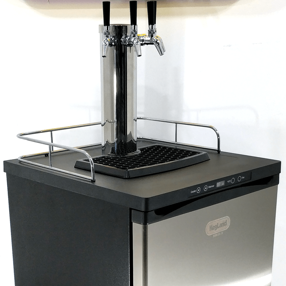 Series X Kegerator Quadruple Tap 4x Taps - Distillery King Australia